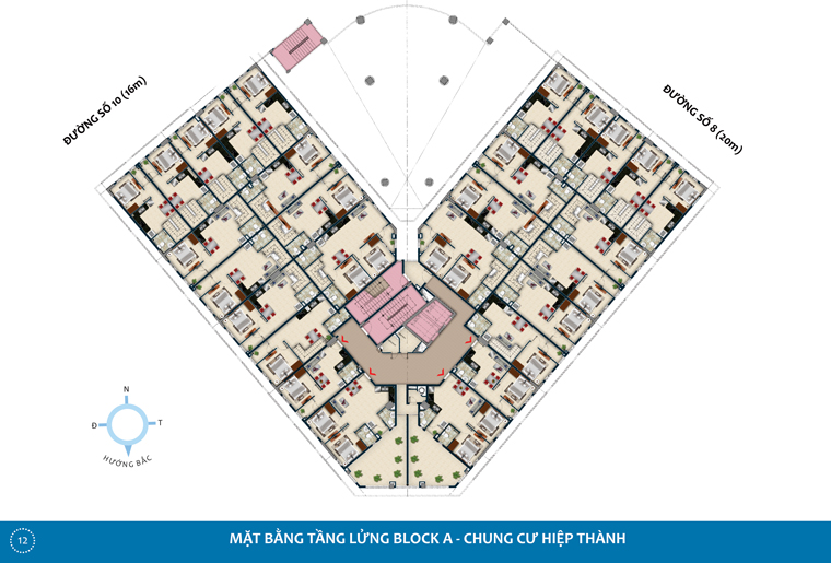 mặt bằng tầng căn hộ chung cư biconsi hiệp thành iii - bảo housing 